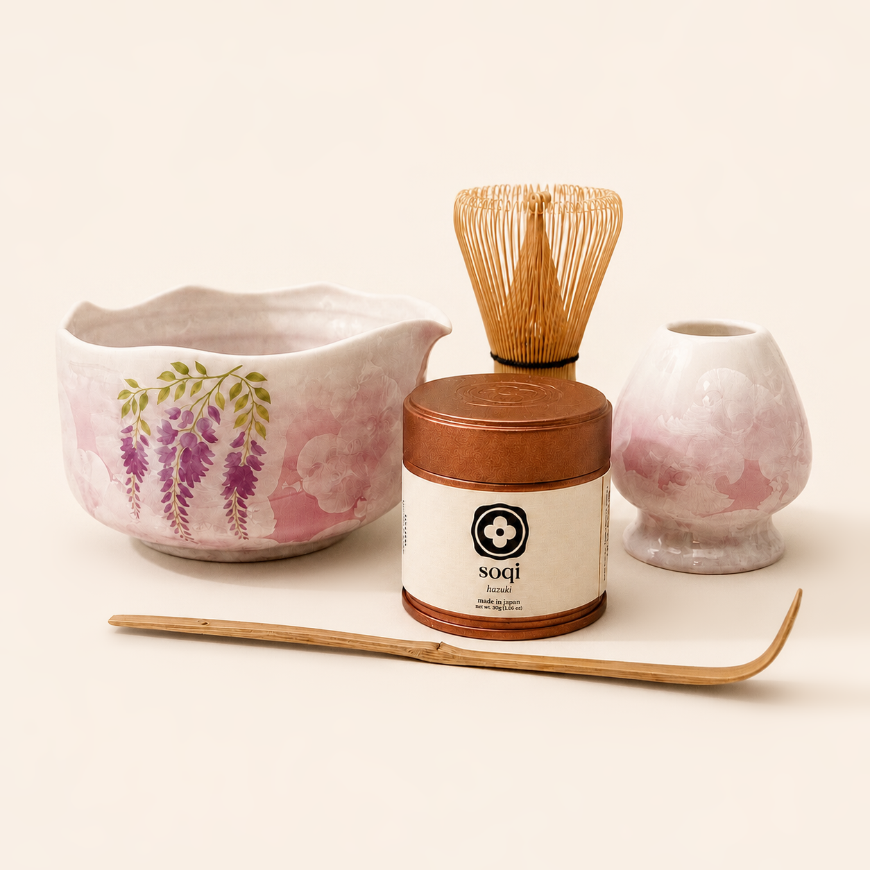 Purple Wisteria Matcha Ritual Set