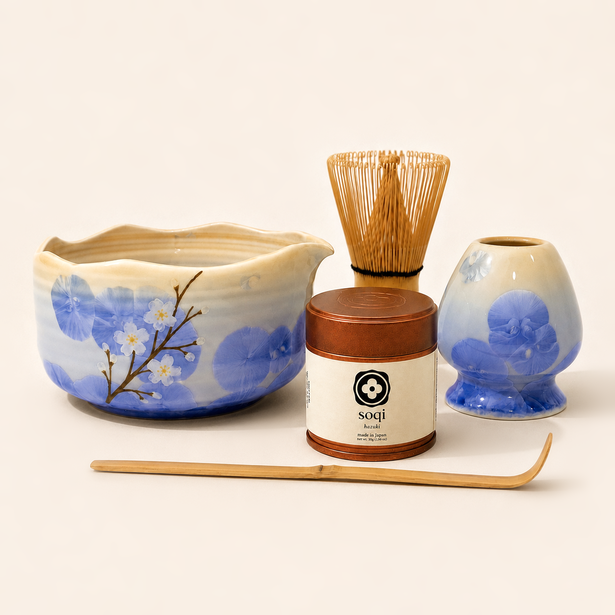 Blossom Blue Matcha Ritual Set
