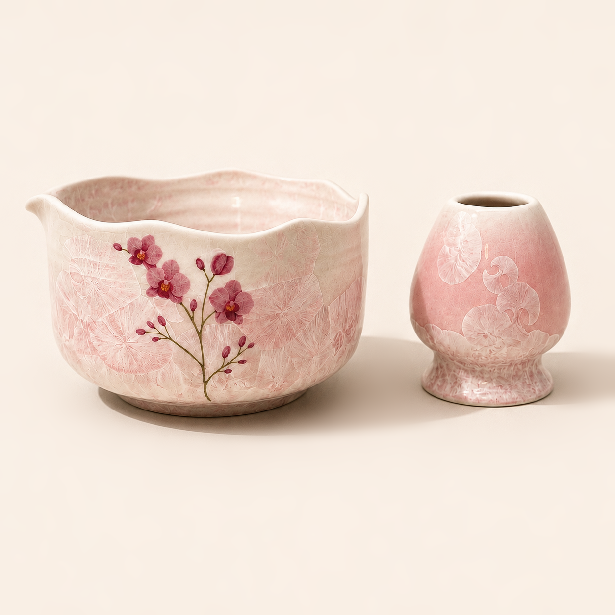 Orchid Pink Matcha Ritual Set