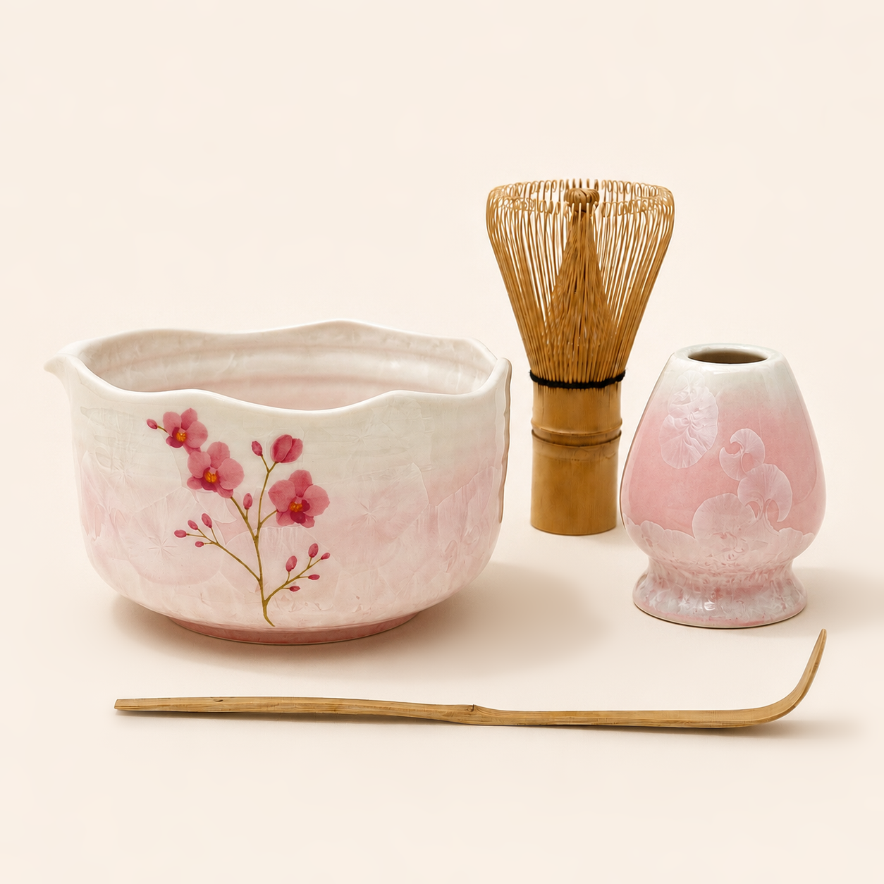 Orchid Pink Matcha Ritual Set