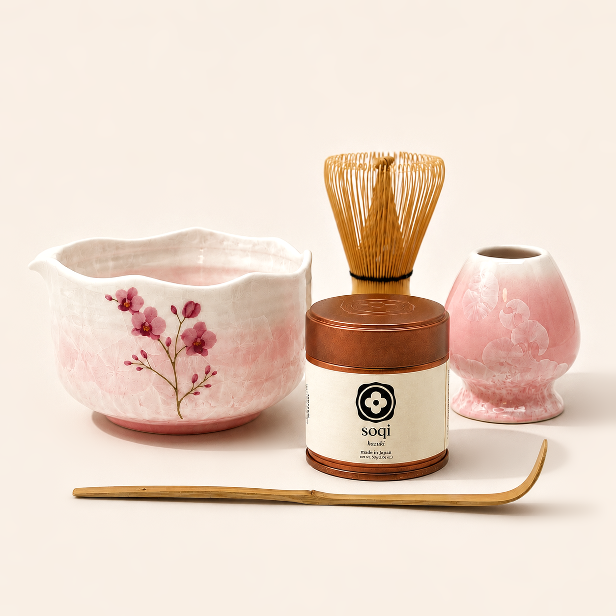 Orchid Pink Matcha Ritual Set