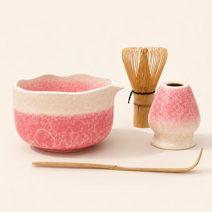 Sakura Pink Matcha Ritual Set